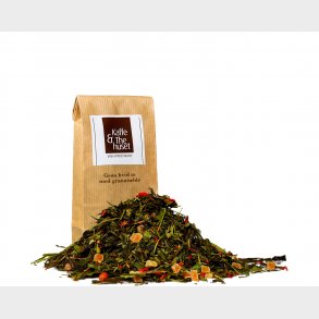 Grn hvid granatble te