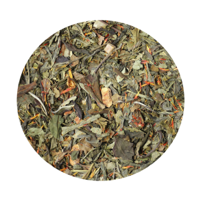 Gr�n/Hvid Granat�ble te