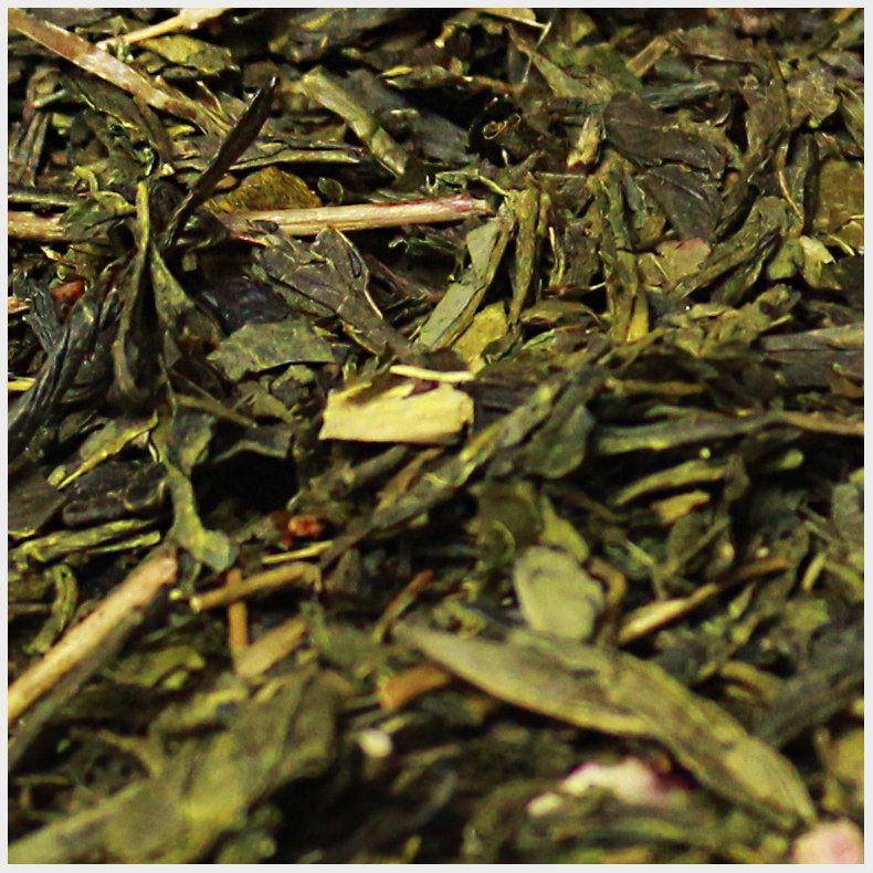 Husets grn rabarber flde te