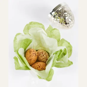 Summerbird Silver Egg Miniature
