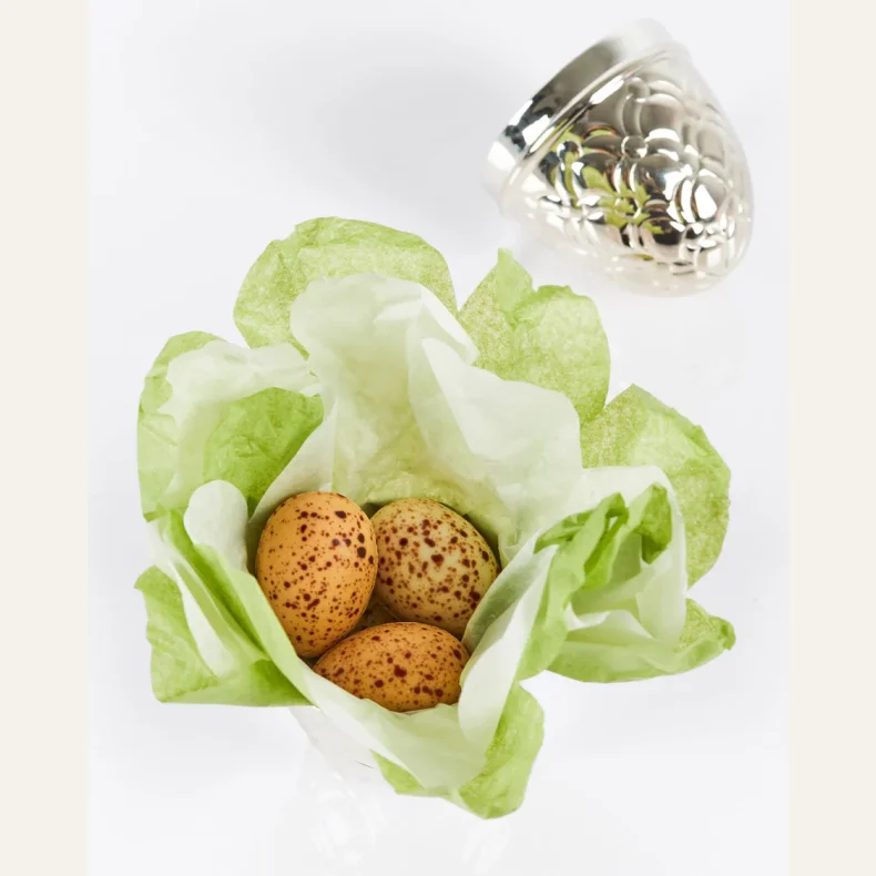 Summerbird Silver Egg Miniature