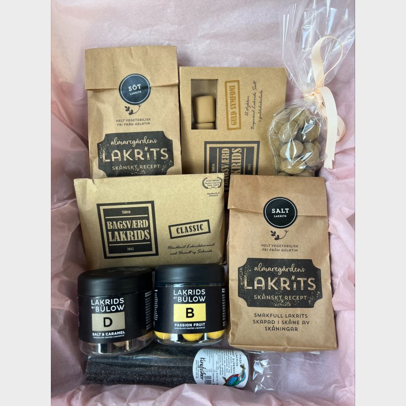 Gavekurv til lakrids elskeren